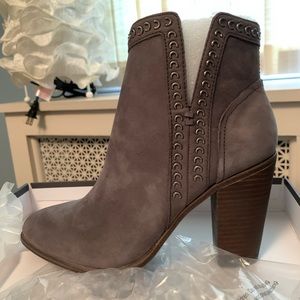 Vince Camuto Grey Suede Bootie